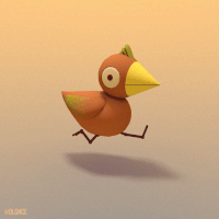 loop birdie GIF