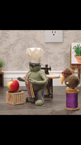 Stop Motion Cooking GIF by The Tiny Chef Show