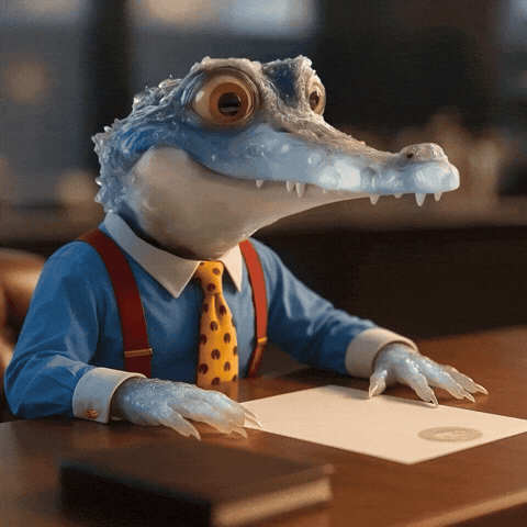 Confused Cold Blooded GIF by TokenGators