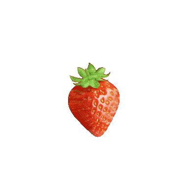 Pink Strawberry Sticker by loacker