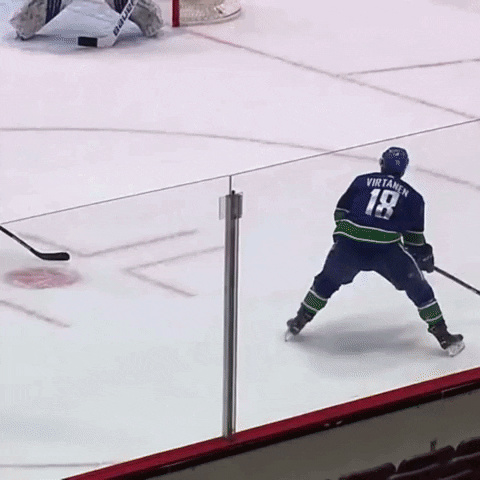 Vancouver Canucks Goal GIF by Hockey Players Club