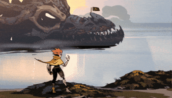 Flag Chicken GIF by Pixel Bandits