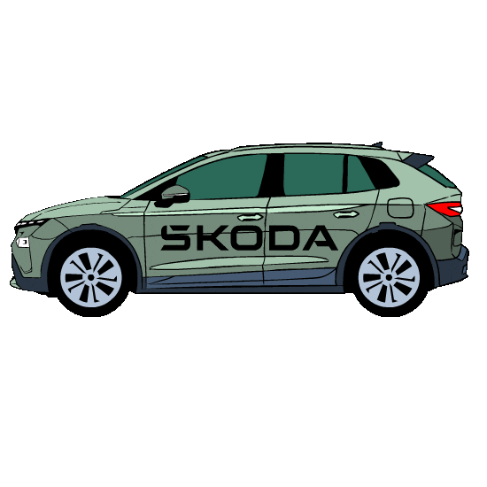 Lets Go Chill Sticker by Skoda Singapore