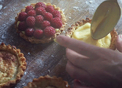 Raspberry Tart GIF