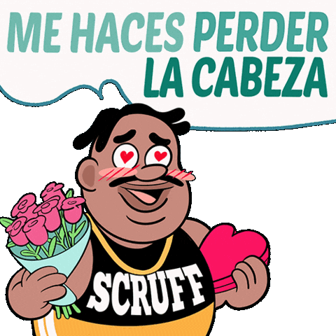 Feliz Love Sticker by SCRUFF