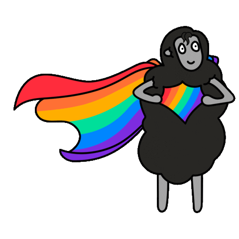 Black Sheep Pride Sticker by BBH Singapore