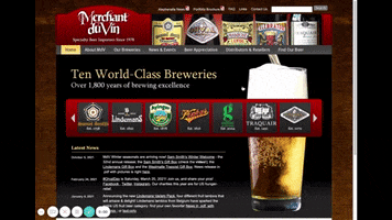 Website Launch GIF by Merchant du Vin