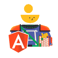 React Coding Sticker by WeAreDevelopers