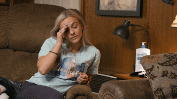 Rubbing Eyes Reaction GIF by Teen Mom
