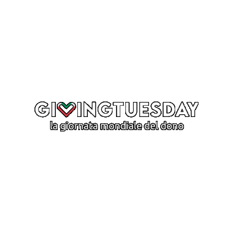 Giving Tuesday Italy Sticker