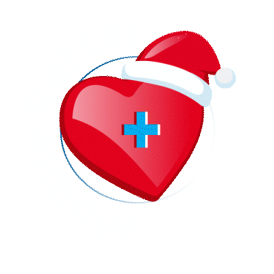 Frohe Weihnachten Lebenretten Sticker by Mobile Retter e.V.