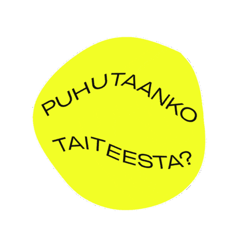 Taide Sticker by Amos Rex