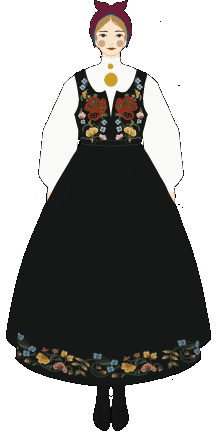 Norway 17Mai Sticker by Heimen Husfliden