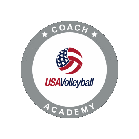 Volleyball Coach Sticker by USA Volleyball