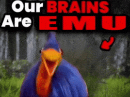 Bird Brain GIF