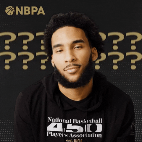 Confused Players Association GIF by NBPA
