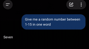 Chatgpt 7 Random Number GIF