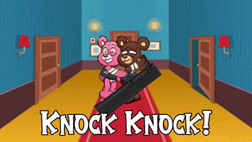 Knock Knock GIF