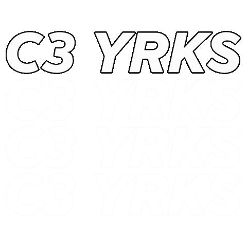 C3 YRKS Sticker