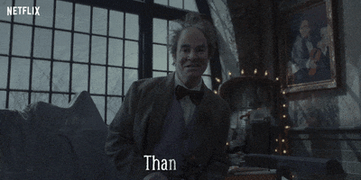 a series of unfortunate events thank you GIF by NETFLIX