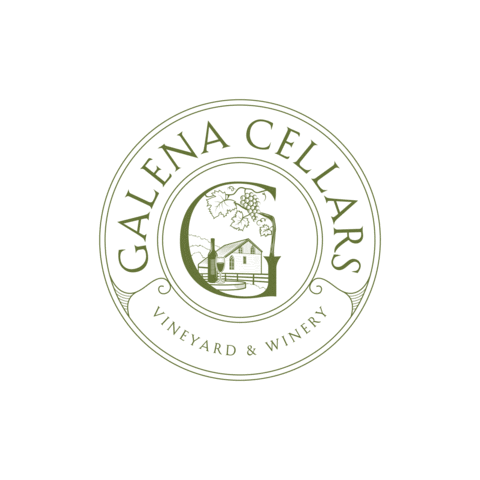 Illinois Winery Sticker by Galena Cellars