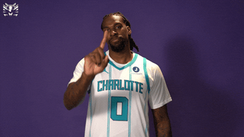 Naz Reid No GIF by Charlotte Hornets