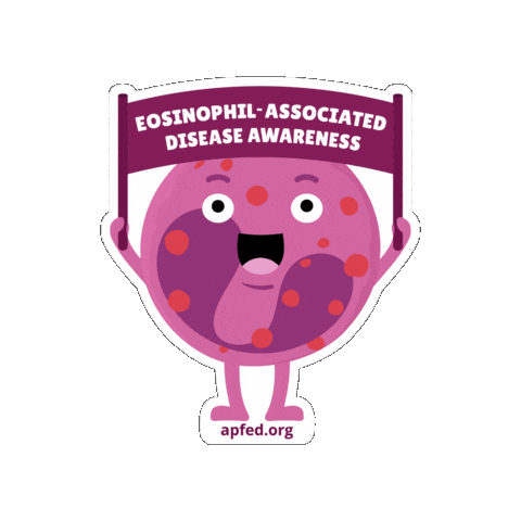Phil Eosinophil Sticker by APFED