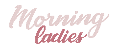 Pink Morning Sticker by Kishagram