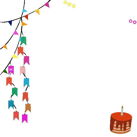 Happy Birthday Sticker