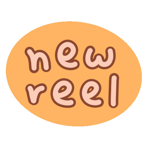 Reel Click Here Sticker