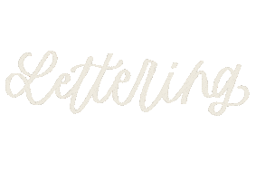 Lettering Journaling Sticker