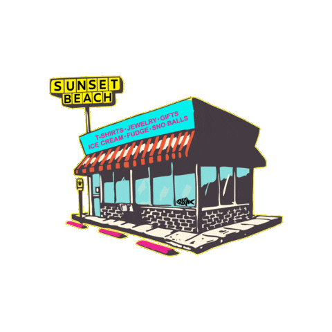 Sbtc Sbnc Sticker by Sunset Beach Trading Company