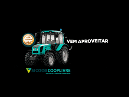 Agro Trator GIF by Sicoob Cooplivre