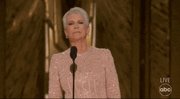 Jamie Lee Curtis Oscars GIF by The Academy Awards