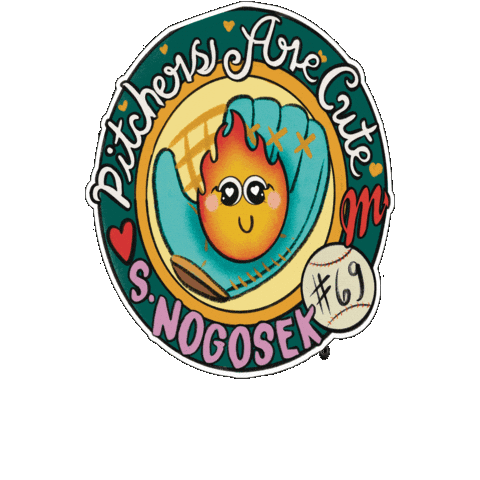 Diablos Rojos Pitchers Sticker