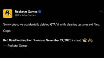 Rockstar Games Surprise GIF