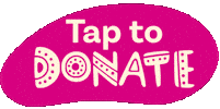 Tap To Donate Sticker by Break