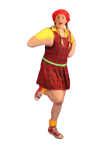 Dancing Sticker by Camping de Kleine Wolf