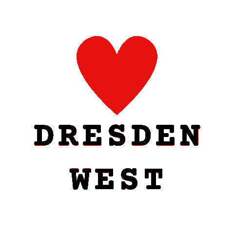 Dresden Love Sticker by Felix Hitzig