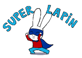 Super Hero Reaction Sticker by Simon Super Rabbit