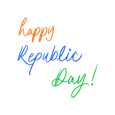 Republic Day India Sticker