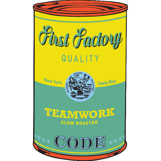 First Factory Sticker