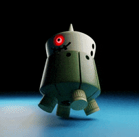 darylrentoria robot bot minion megaman GIF