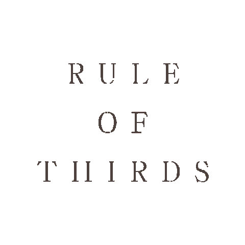 Rule of Thirds Sticker