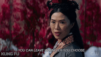 Leaving Tv Show GIF by CW Kung Fu