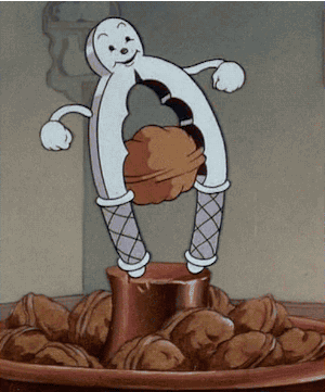 Mickey Mouse Nuts GIF