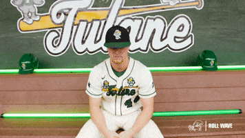 College Baseball Tyler GIF by GreenWave