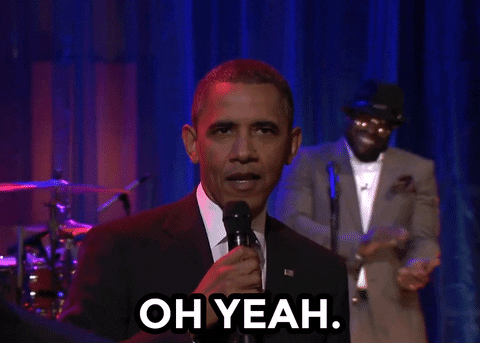 Potus Obama Oh Yeah GIFs - Get the best GIF on GIPHY