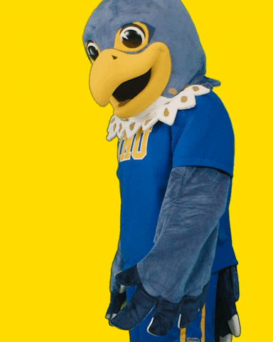 Mascot Talk To The Hand GIF by Toronto Metropolitan University