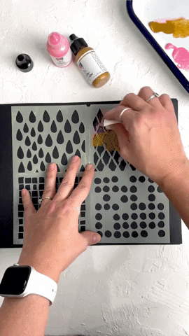 Satisfying Mixed Media GIF by Let's Make Art